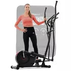 Sport Crosstrainer, Stepper LCD-Display &amp; Pulsmessung 