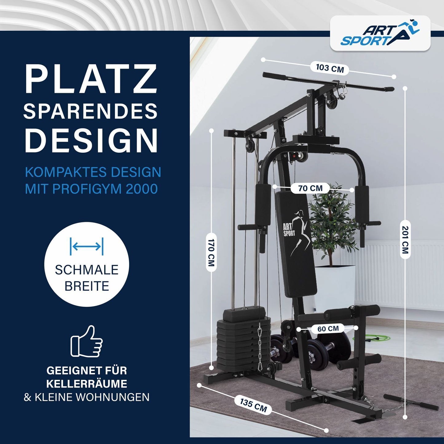 Home Fitness Multi-Gym Station – All-in-One Workout Equipment for Strength and Training